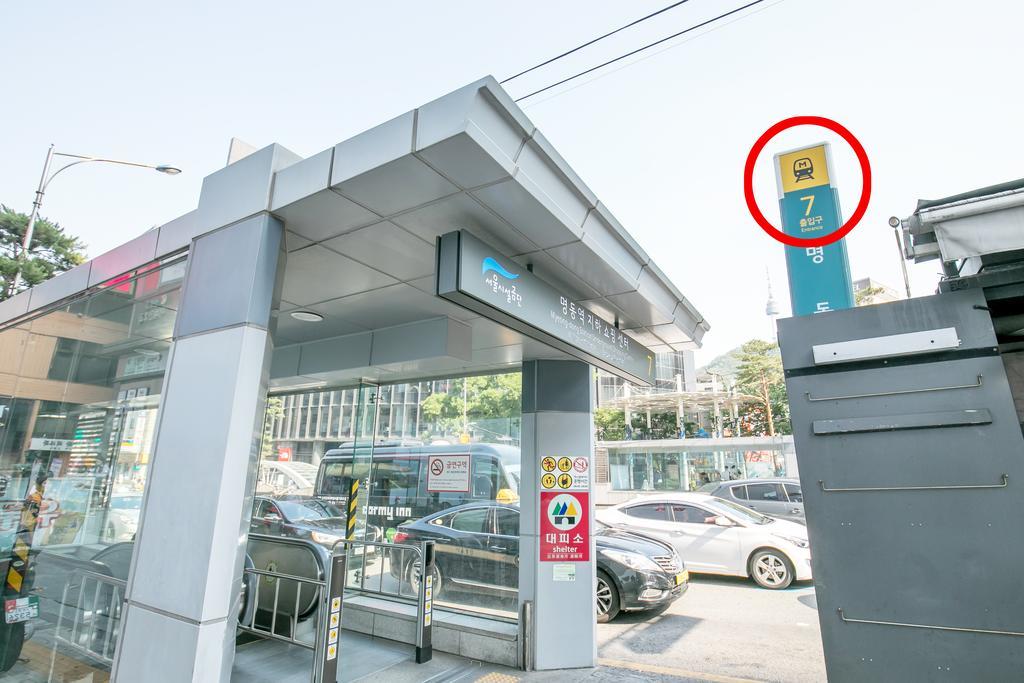Philstay Myeongdong Station Сеул Экстерьер фото